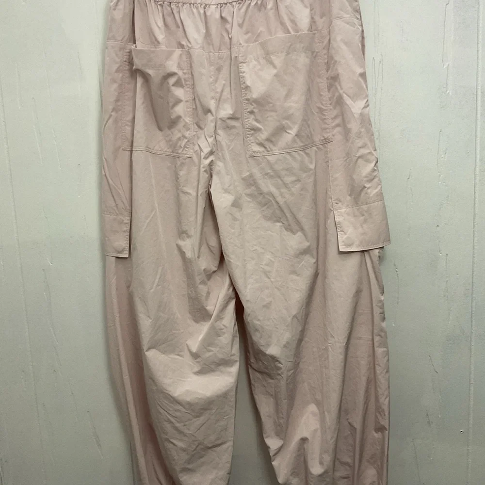 FREE PEOPLE NYLON CARGO PANTS, LARGE - Picture 2 of 6